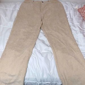 Tan corduroy pants